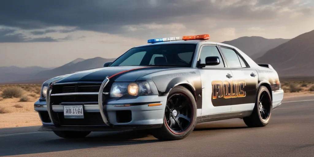 police car wallpaper