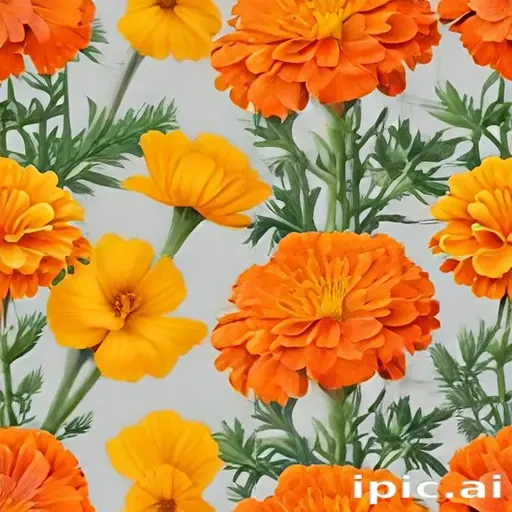 marigolds transparent