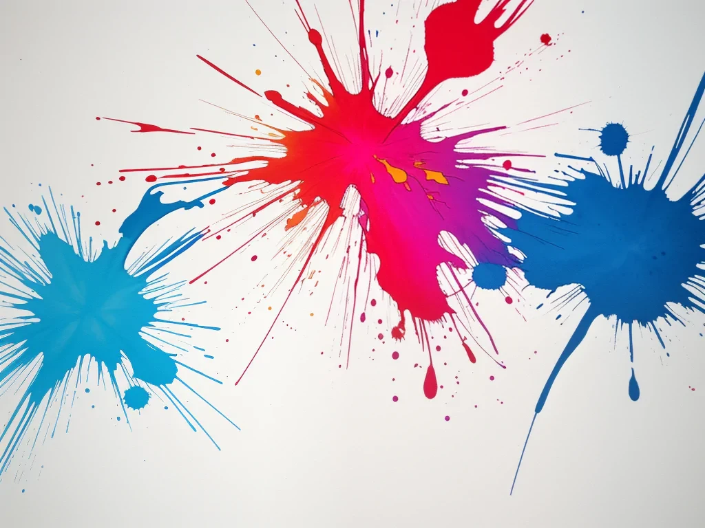 background paint splatter