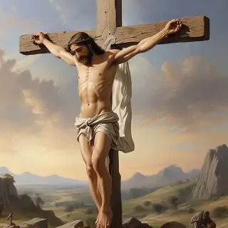 jesus on the cross pictures