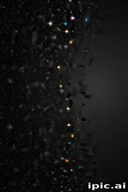 sparkle black background