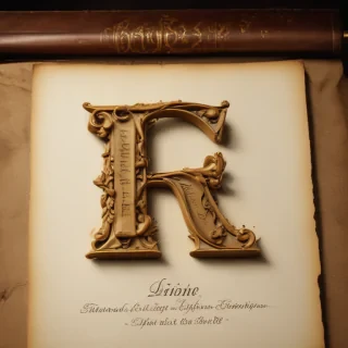 letters as images