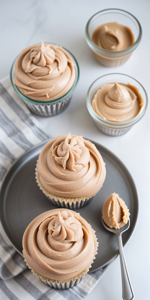 2 ingredient peanut butter frosting