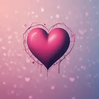 aesthetic heart wallpaper