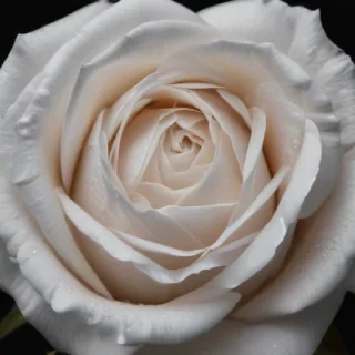 rose with black and white background