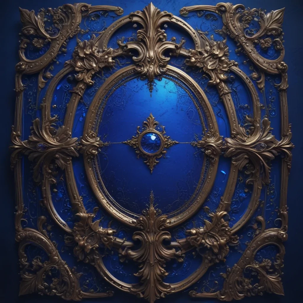 royal blue background aesthetic