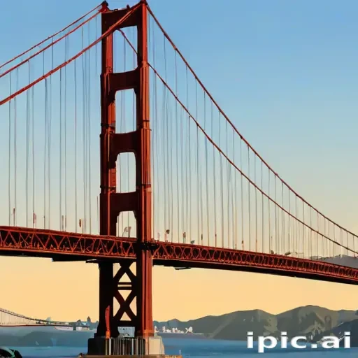 clipart golden gate bridge