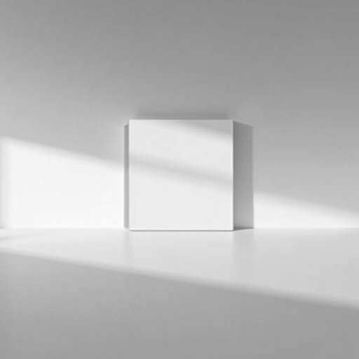 Generate a high-resolution image of a simple bold geometric shape, using a Canon EOS R5, f/2.8 aperture, ISO 100, and a 50mm lens, shot from a straight-on perspective with soft diffused lighting for enhanced clarity and detail.