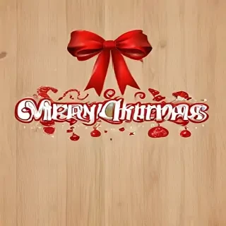 merry christmas clip art transparent background