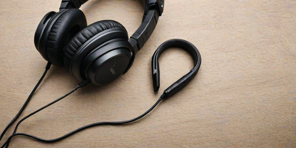 headphones background