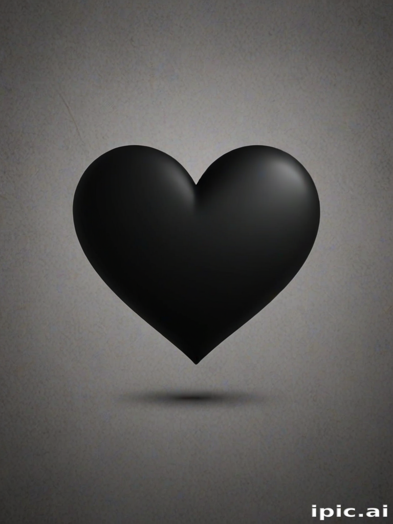 black heart background