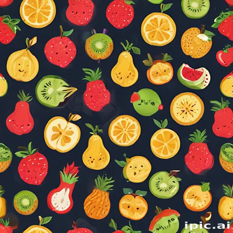 cute fruit backgrounds