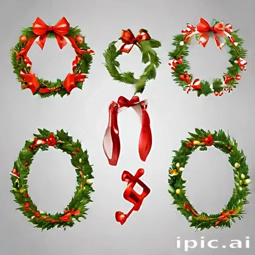 christmas wreath clip art