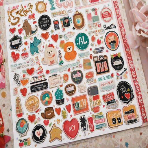 online scrapbook stickers