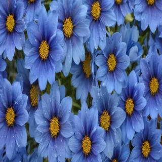 background blue flower