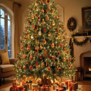 christmas tree wallpaper iphone