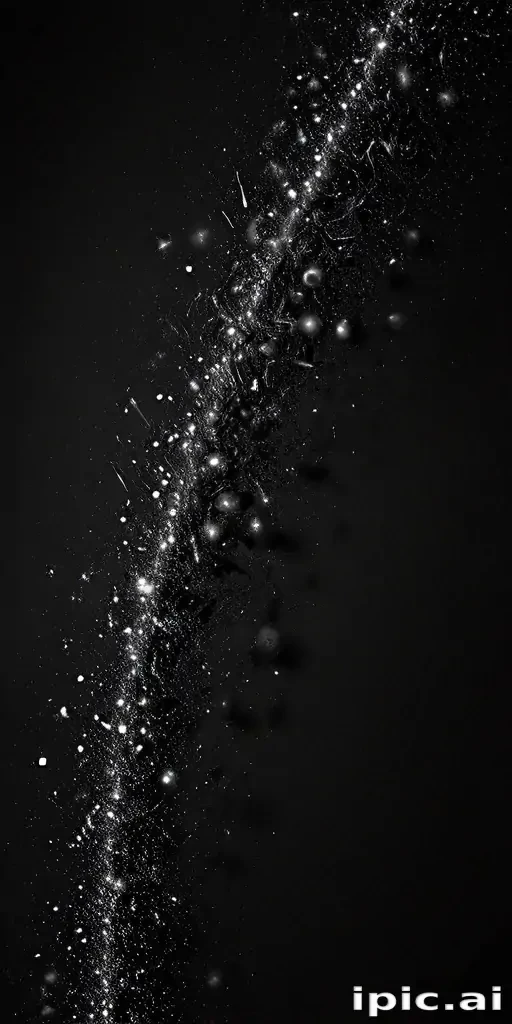 sparkle black background