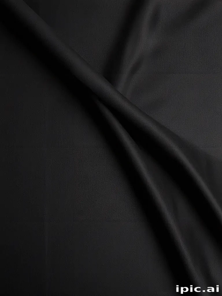 black fabric texture