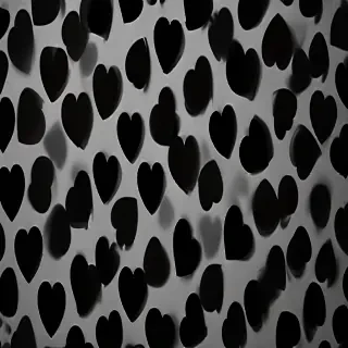 black hearts background