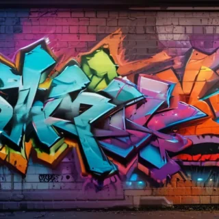 graffiti art background