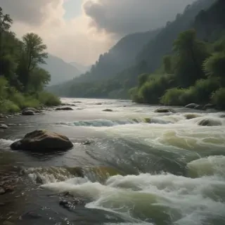 background river