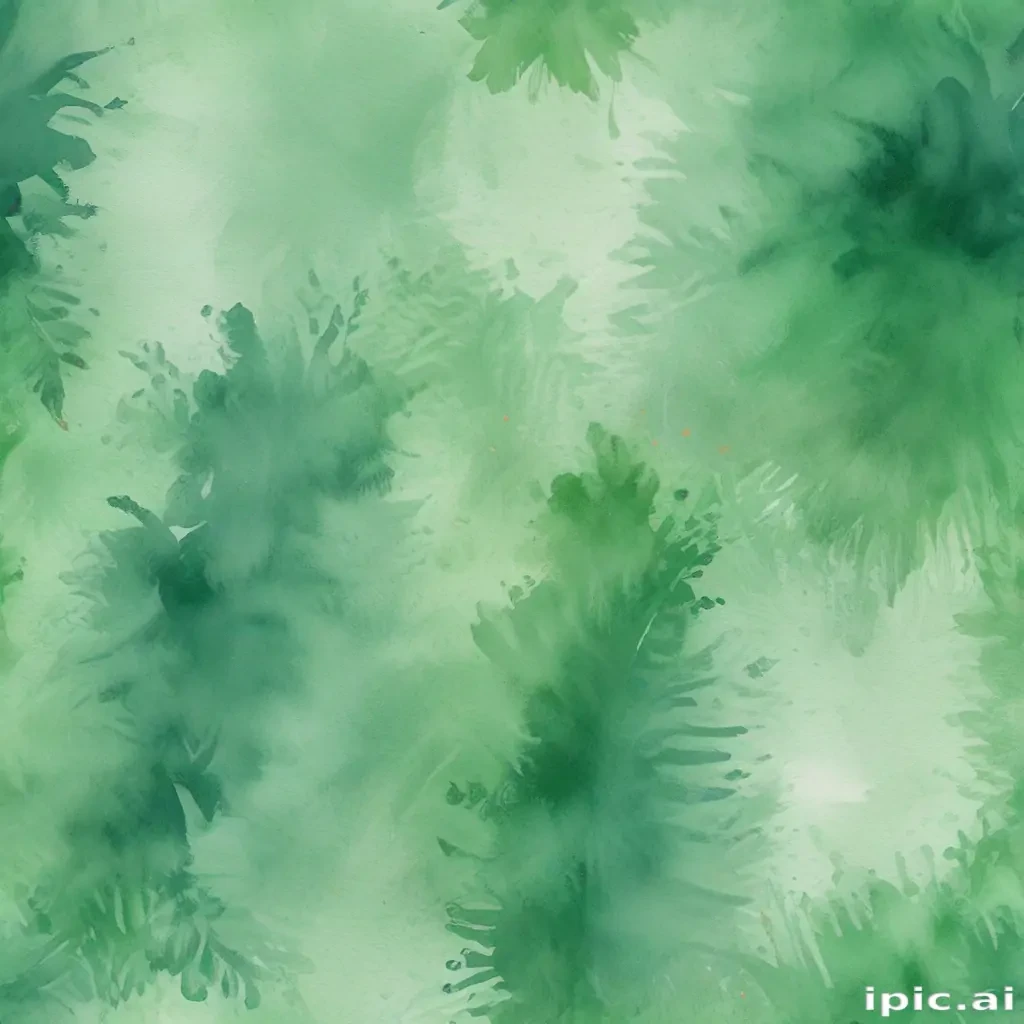 watercolor green background