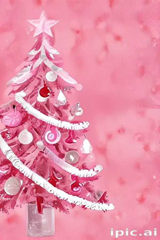 cute pink christmas wallpaper