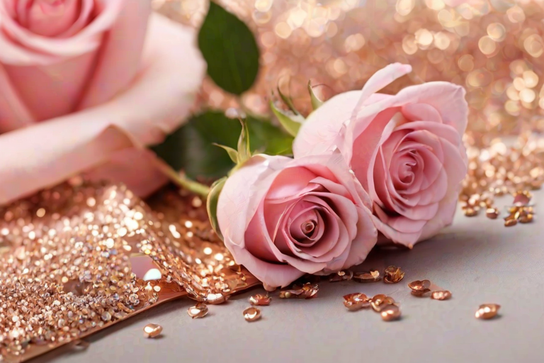 cute rose gold wallpapers
