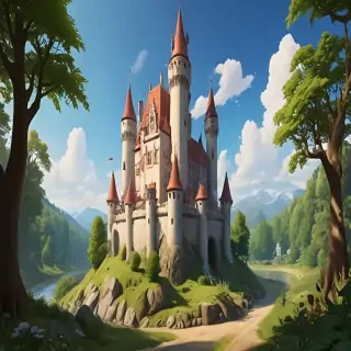 cartoon castel