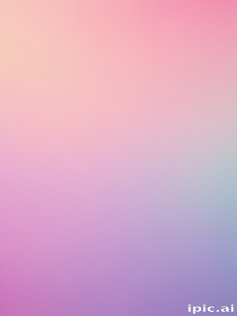 Soft Pastel Gradient Background Blending Pink and Purple Hues Together