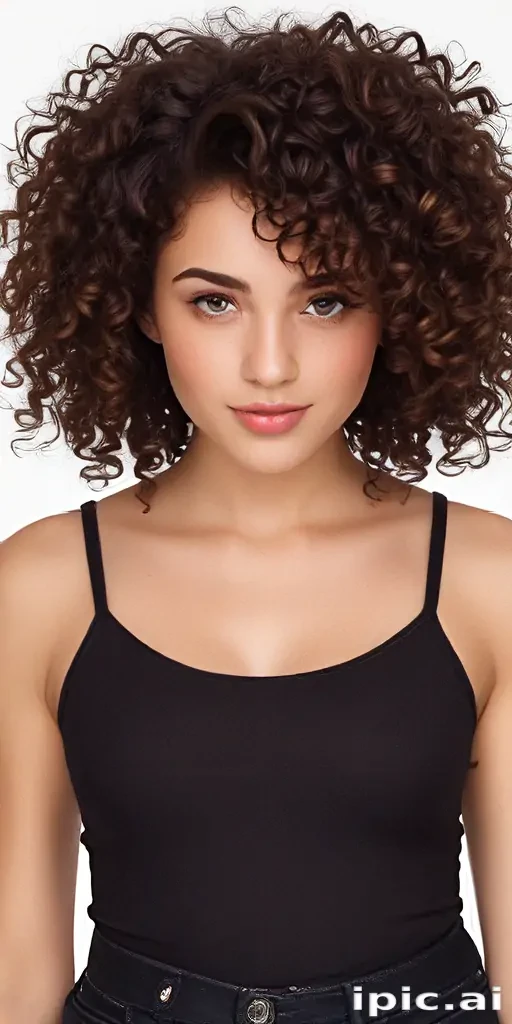 curly hair png