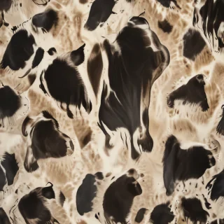 cowprint background