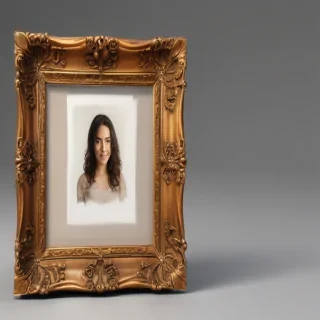 picture frame transparent