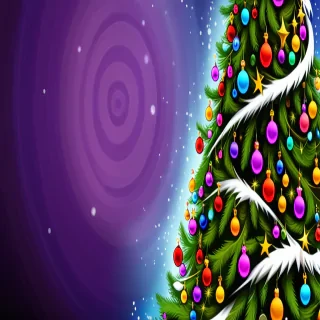 christmas tree pc wallpaper