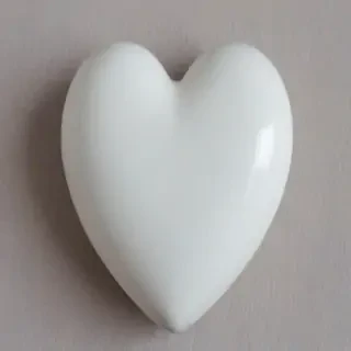 white heart