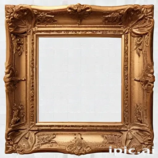 picture frame transparent