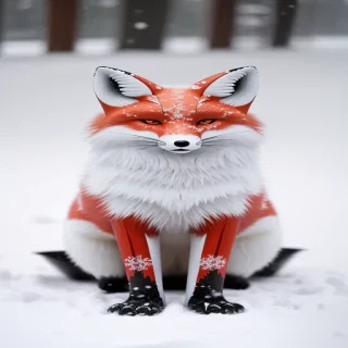 snow fox