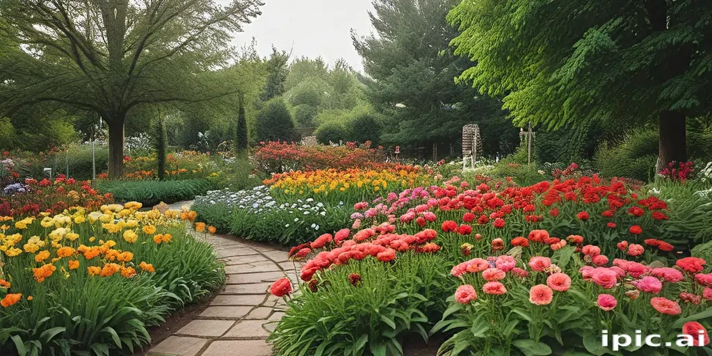 flower garden