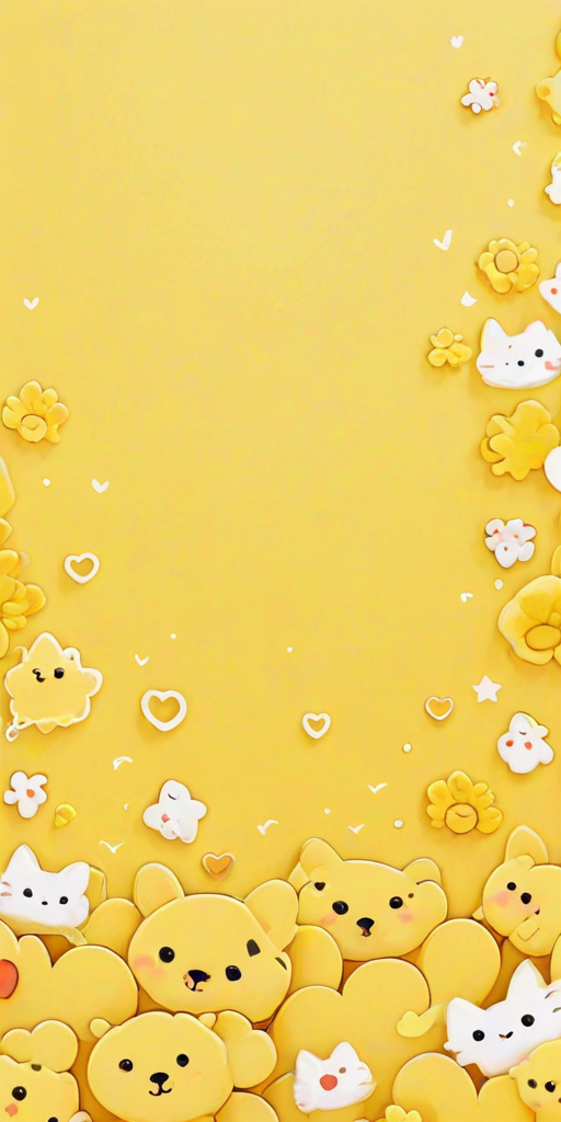 yellow cute backgrounds