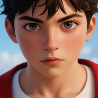 animated boy