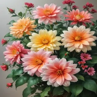flowers to draw in color