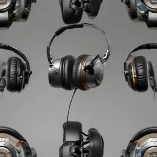 headphones transparent background