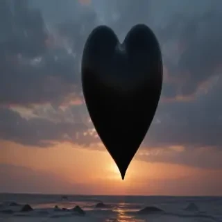 image black heart