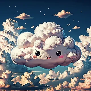 cute cloud wallpaper