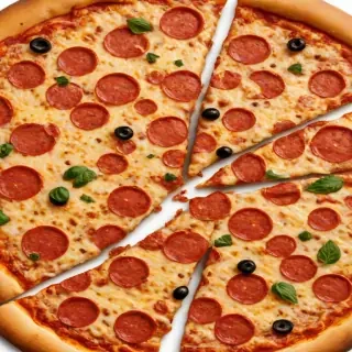 transparent pizza clipart