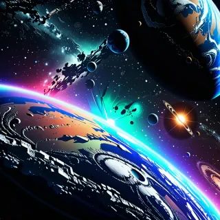 iphone wallpaper 4k space