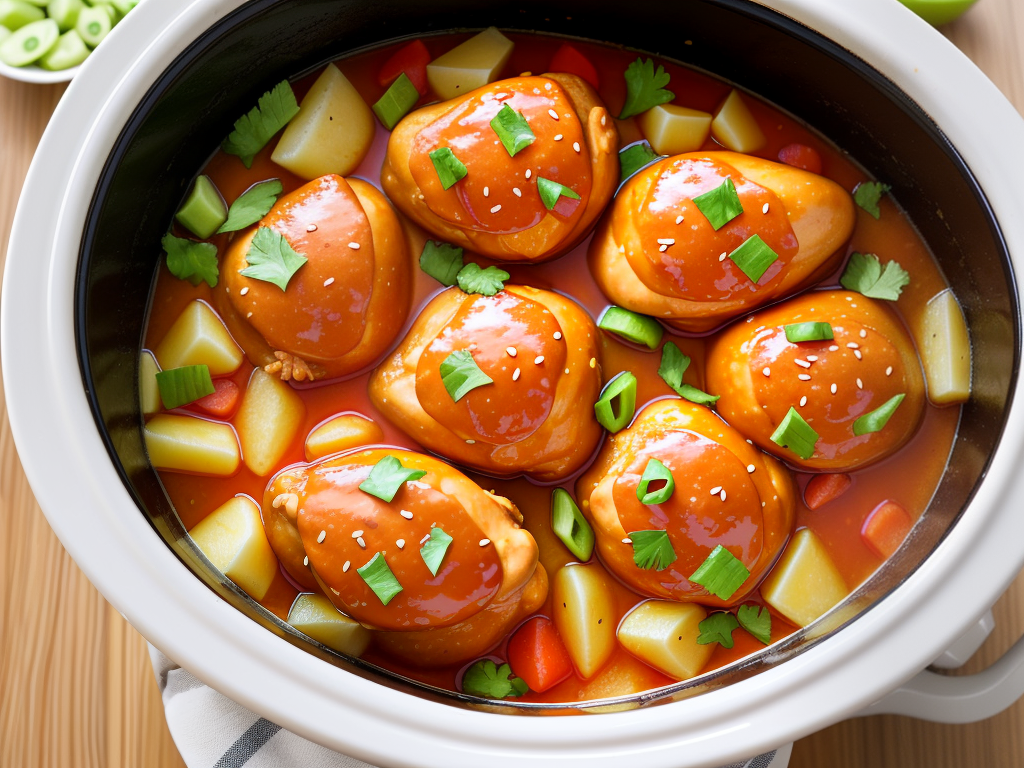 sweet hawaiian chicken crockpot recipe