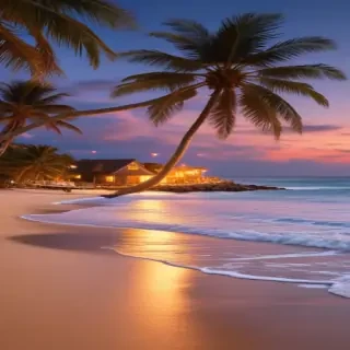 christmas beach wallpaper