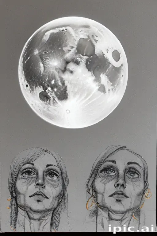 moon sketch