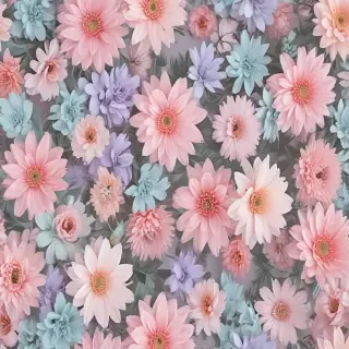 pastel aesthetic flower wallpaper
